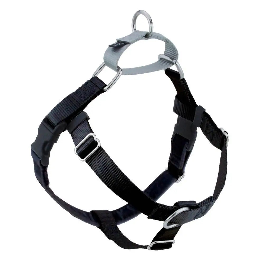 Freedom No Pull Dog Harness Leash Black