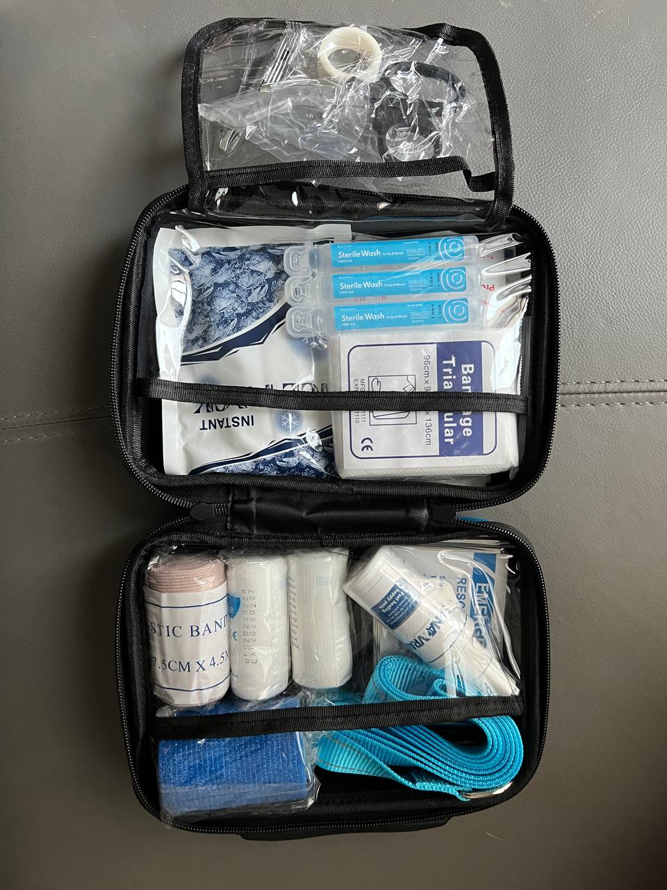 Lite Pet First Aid Kit + SanaVray Woundcare Spray For Pets