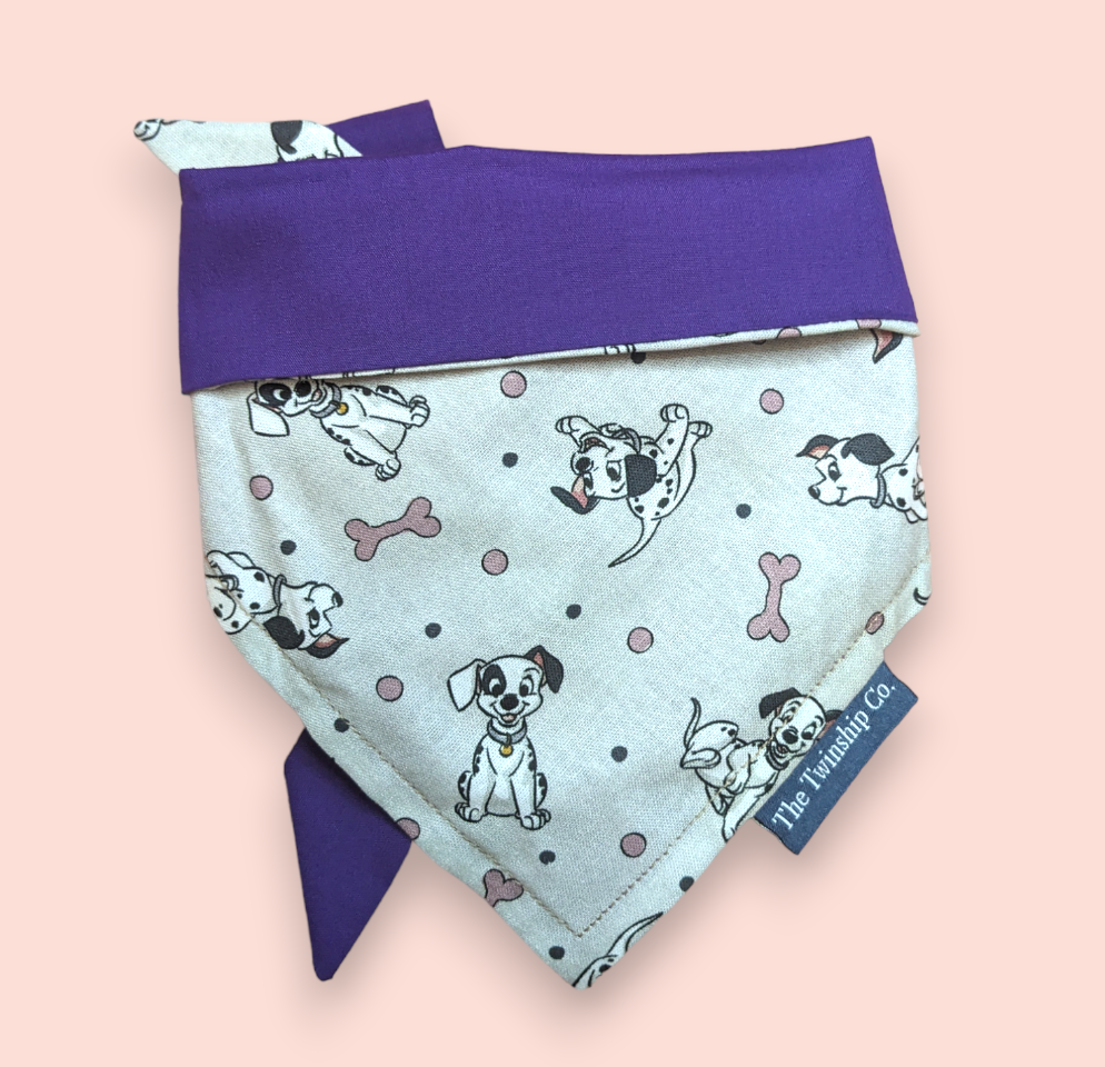 Reversible Pet Bandana: "I'm a Little Shit" (Small)