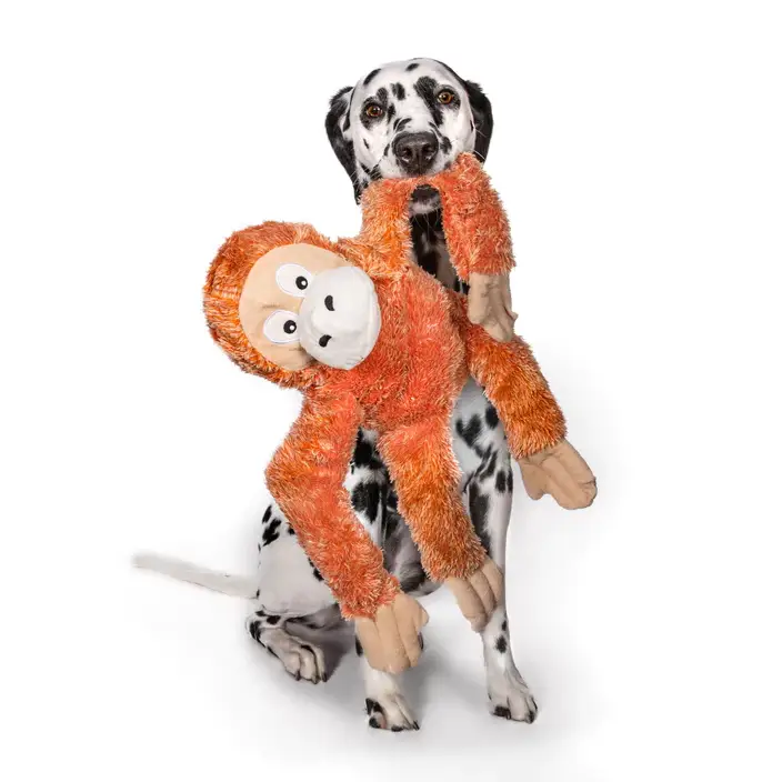 fabdog® Fluffy Orangutan - Dog Toys