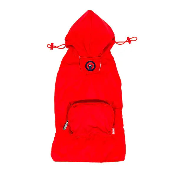 fabdog® Packaway Raincoat (Red) - Raincoat