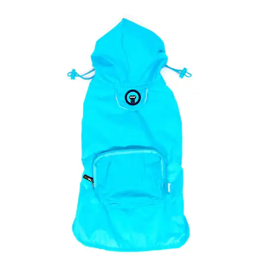 fabdog® Packaway Raincoat (Light Blue) - Raincoat